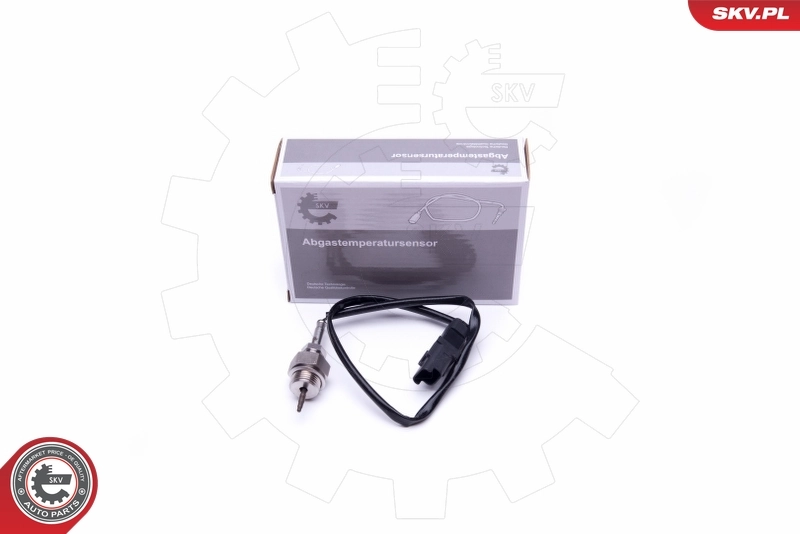 Sensor, exhaust gas temperature